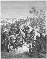 Christus speist die Menge